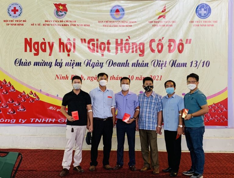 Công ty Thành Nam tham gia hiến máu đẩy lùi Covid
