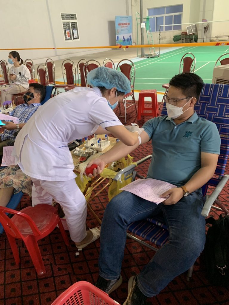 Công ty Thành Nam tham gia hiến máu